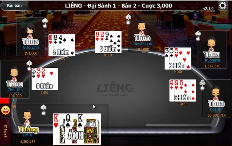 Liêng 3 cây có bản chất là trò chơi như thế nào?